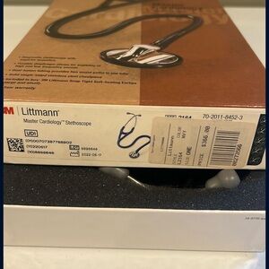 Master Cardiology Stethoscope - Black